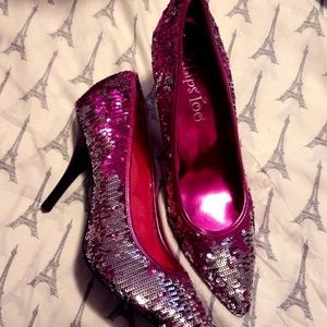 Two Lips Magical Fuchsia Heels